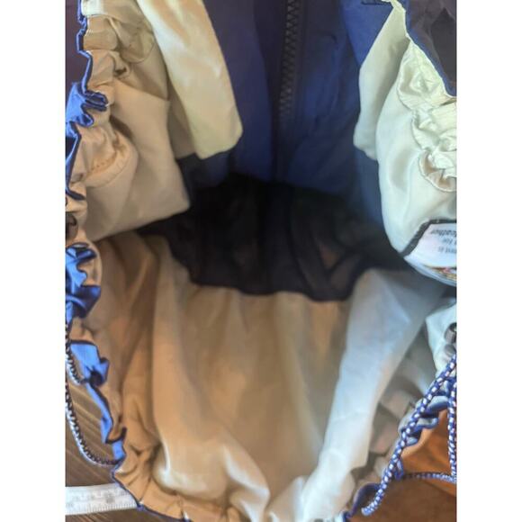 VTG LL BEAN FULL ZIP NYLON RAIN JACKET COAT WOMEN XL HIKING OUTDOOR LIGHTWEIGHT - Picture 11 of 14